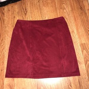 Forever 21 Skirt Red